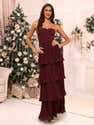 Robe De Noël Femme Scintillante - Robe Chic Pour Fêtes, Soirée, Nouvel An, élégante Et Facile à Entretenir - 8