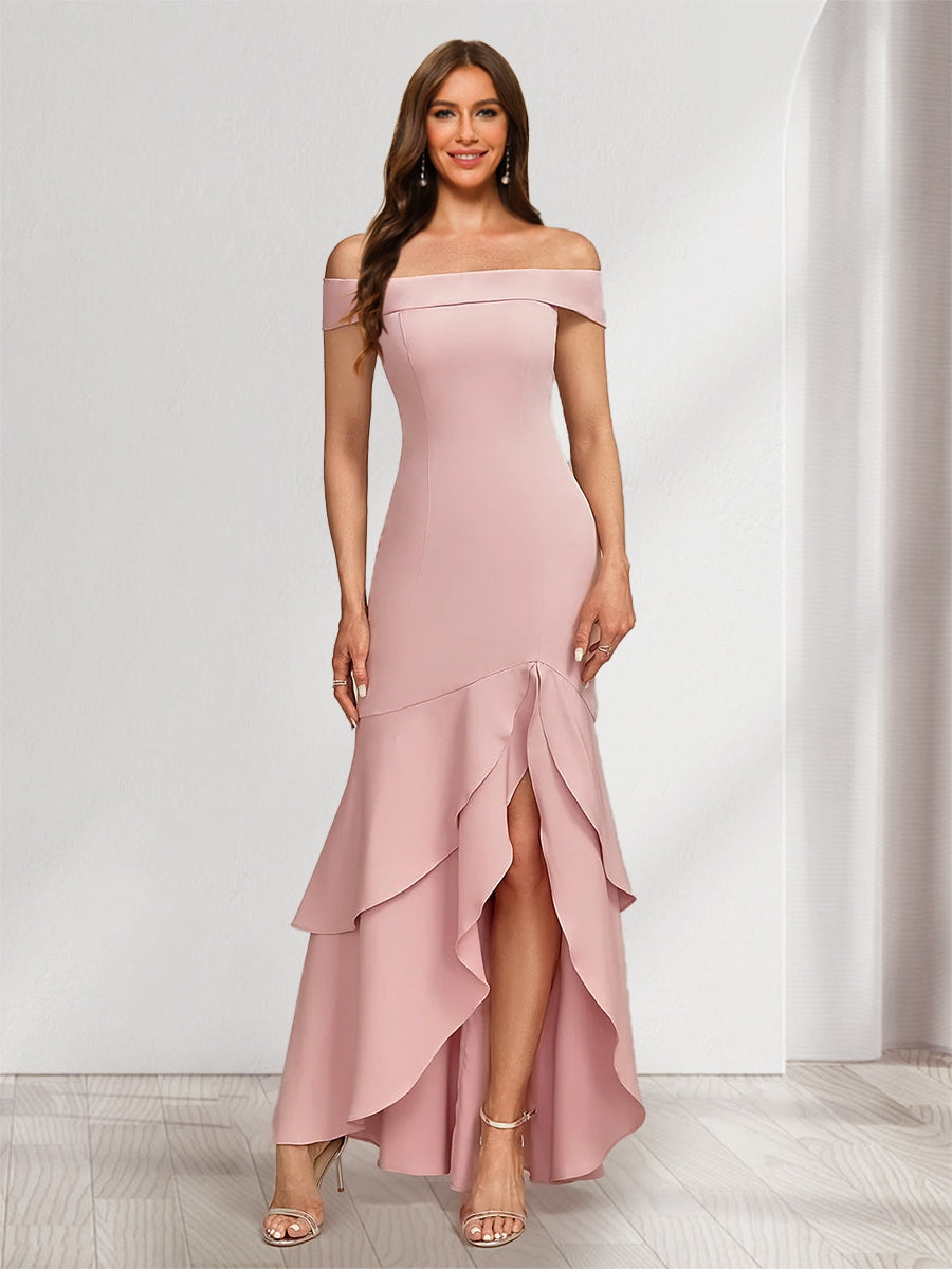 Robe Midi Femme Rayée Noir & Blanc - Col Roulé, épaules Dénudées, Fente Latérale - Sans Manches - Taille S - Neuf Avec étiquettes
