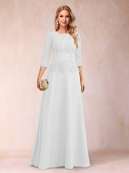 Robe de Mère de la Mariée Scintillante à Col En A/Princesse avec Fronces et Appliques et Strass