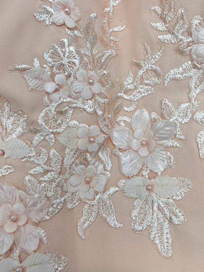 Robes de Mère de la Mariée Ligne A/Princesse Col Carré Manches Courtes Plissées avec Appliqués