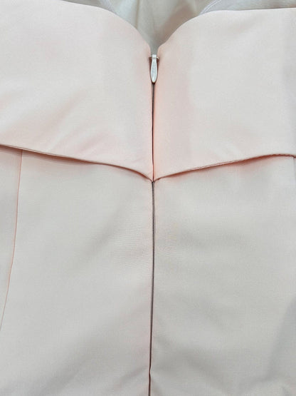Robes de Mère de la Mariée Ligne A/Princesse Col Carré Manches Courtes Plissées avec Appliqués