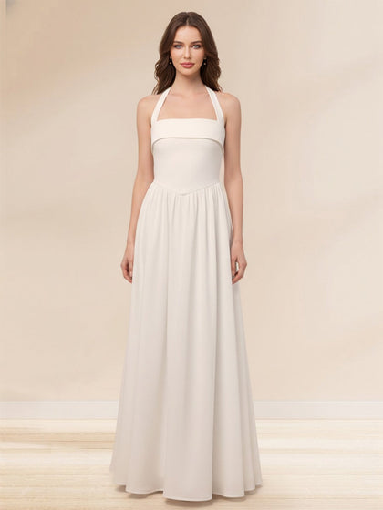 Robes de bal trapèze/princesse, dos nu, sans manches, taille basque