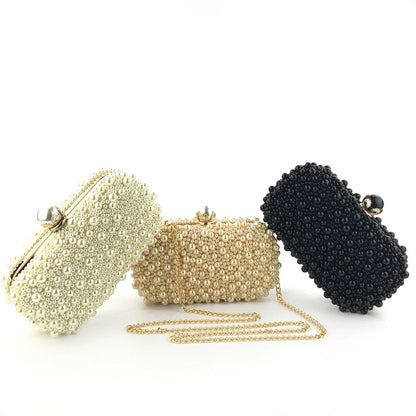 Pochettes à Perles Brillantes à la Mode, Sacs à Main Uniques