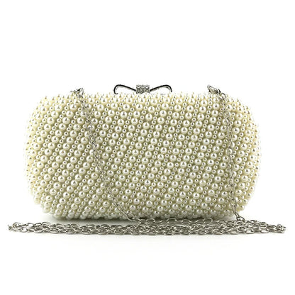 Pochette Élégante et Brillante en Perles, Sacs à Main Uniques