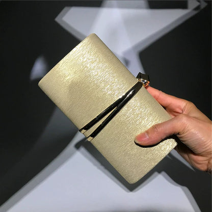 Portefeuilles à Chaîne Pour Femmes Sparkling Shining Clutch