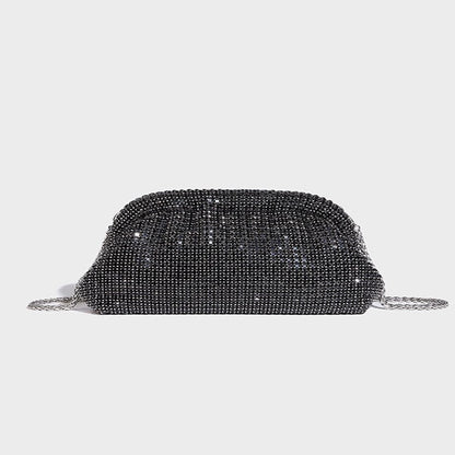 Charmant et Magnifique Portefeuille à Chaîne Pour Femme avec Strass