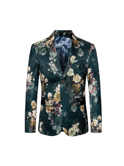 Veste de Soirée Pour Homme, Coupe Ajustée, Revers Crantés, Deux Boutons, Pour la Plage