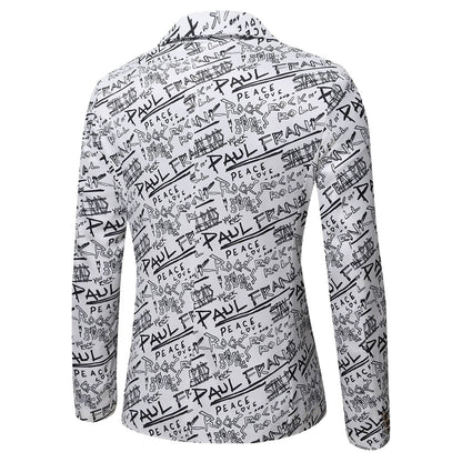 Veste de Soirée Pour Homme, Coupe Ajustée, Revers Crantés, Simple Boutonnage, Un Bouton