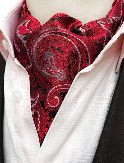 Foulard-Cravate de Style Vintage pour Homme