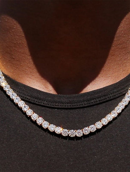 Collier Chaîne pour Homme avec Strass
