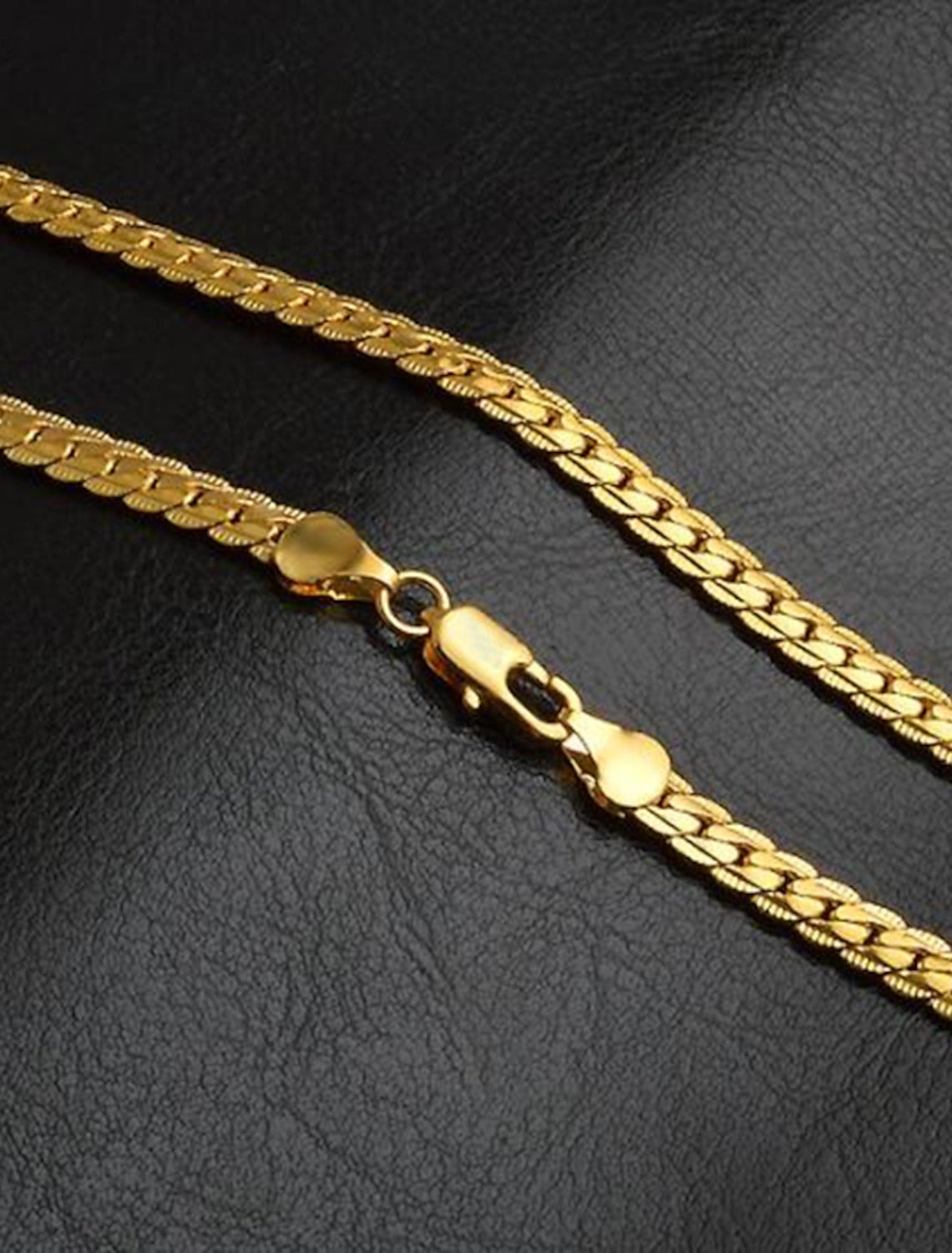 Collier à Maillons En Chevrons pour Homme