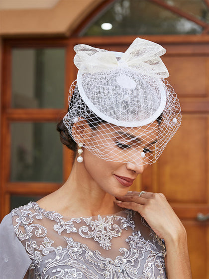 Fascinateurs Élégants En Tulle avec Nœud
