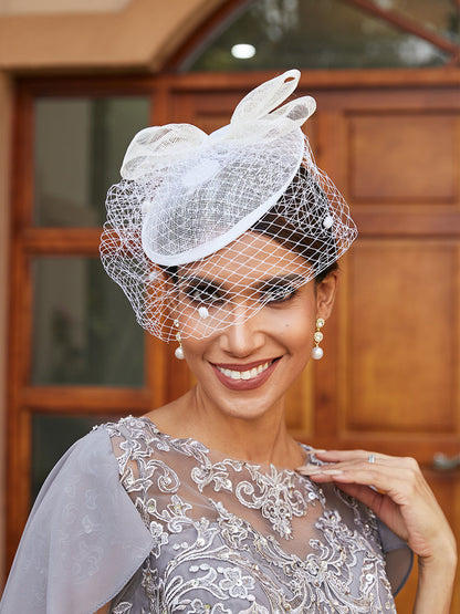 Fascinateurs Élégants En Tulle avec Nœud