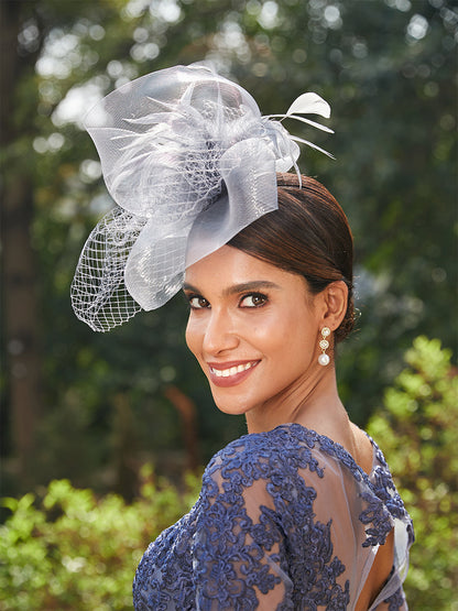 Fascinateurs Élégants En Tulle avec Plumes