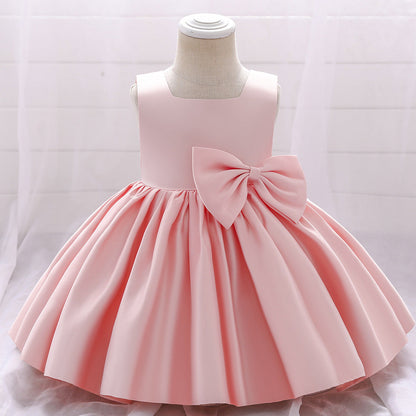 Robe de Bal à Col Carré et Sans Manches, Froncée, Pour Demoiselled'Honneur