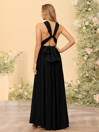 Robes Longues Infini Convertibles Multidirectionnelles pour Femmes