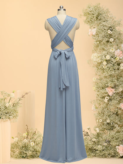 Robes Longues Infini Convertibles Multidirectionnelles pour Femmes
