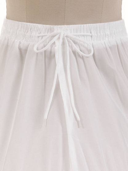 Tulle 1 niveau longueur thé 4 cerceaux robe de bal de mariage jupons